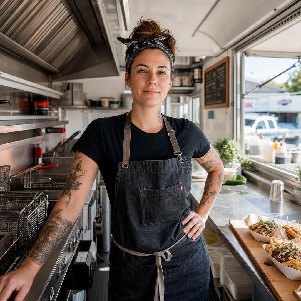 Women working in a food truck using DebriXR